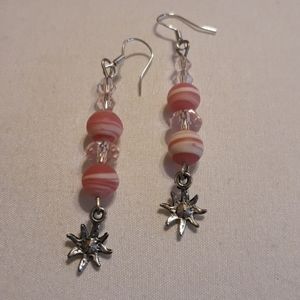 Stone Crystal Earrings